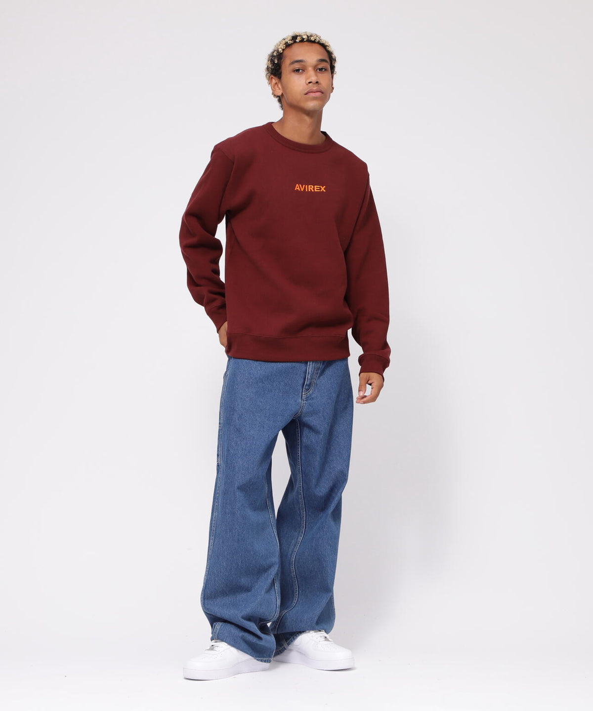 《WEB&DEPOT限定》LOGO CREW SWEAT