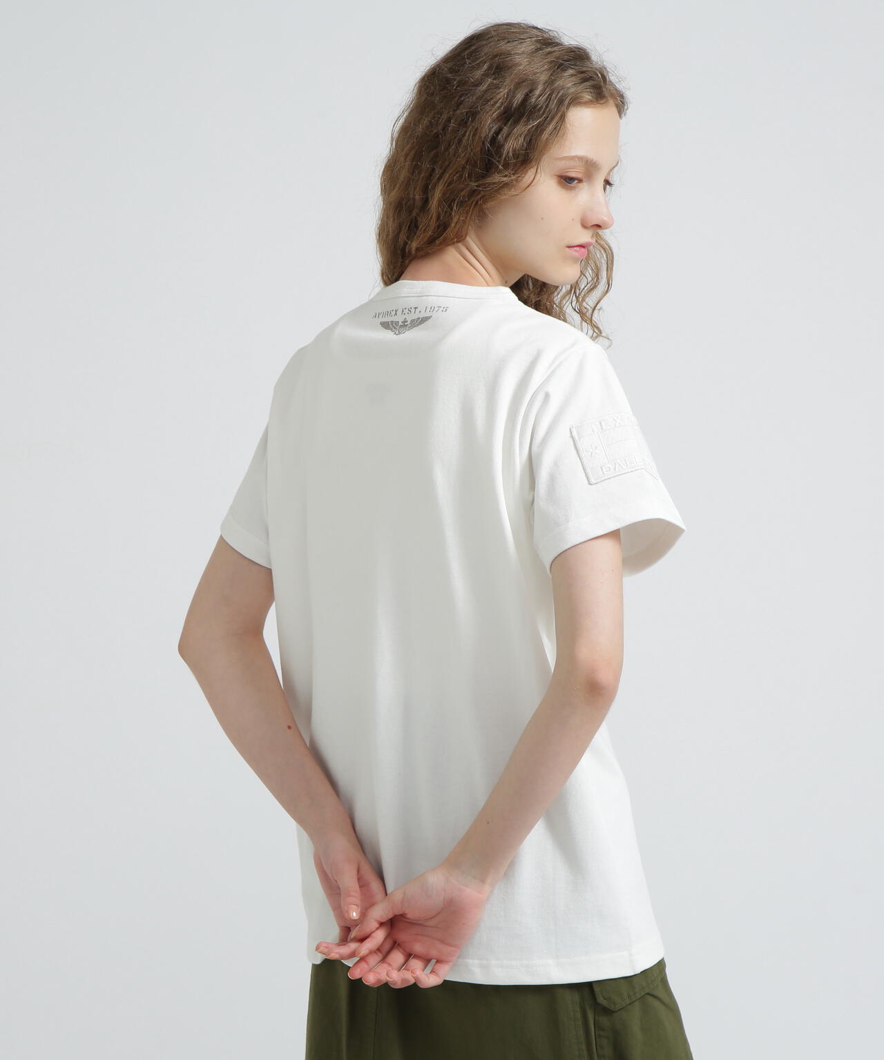 《WEB＆DEPOT限定》TOP GUN WAPPEN T-SHIRT
