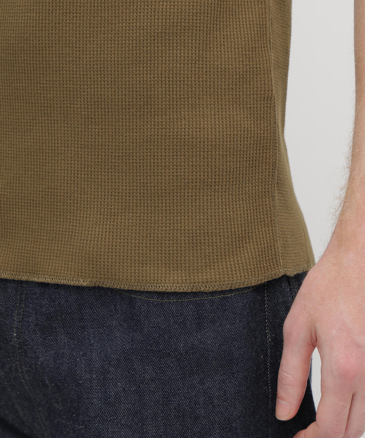 《DAILY/デイリー》THERMAL CREW NECK T-SHIRT