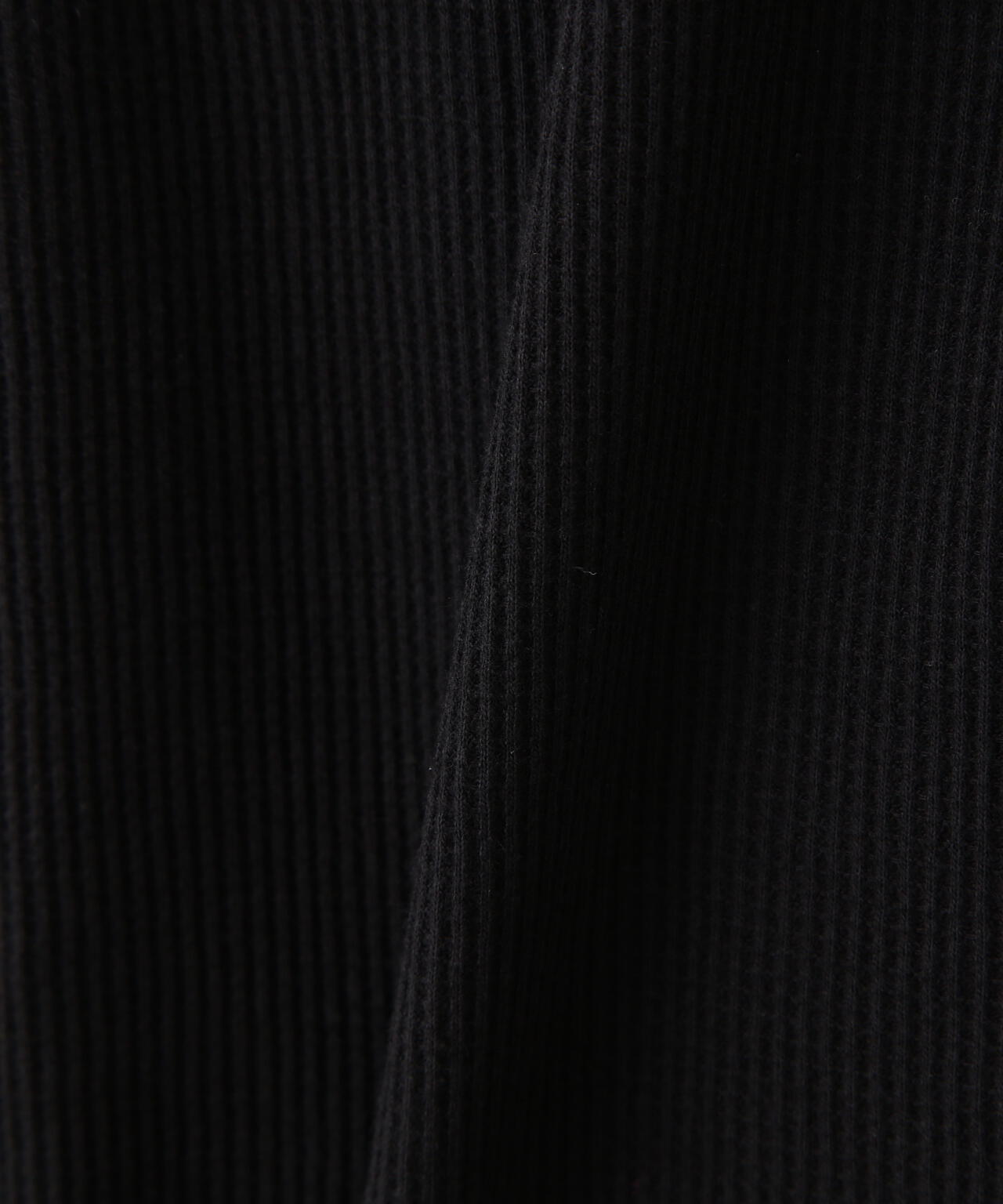 《DAILY/デイリー》THERMAL HENLEY NECK T-SHIRT