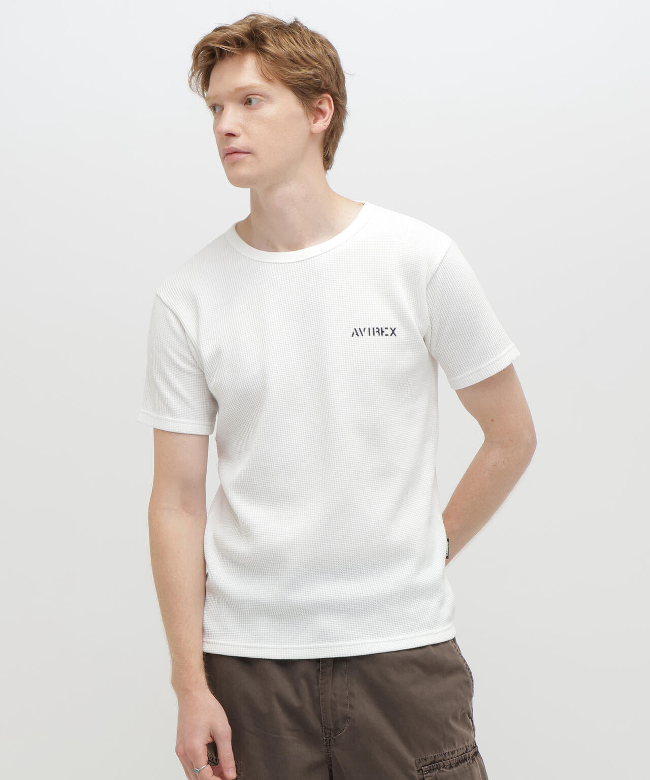 《WEB&DEPOT限定》WAFFLE CREW LOGO T-SHIRT