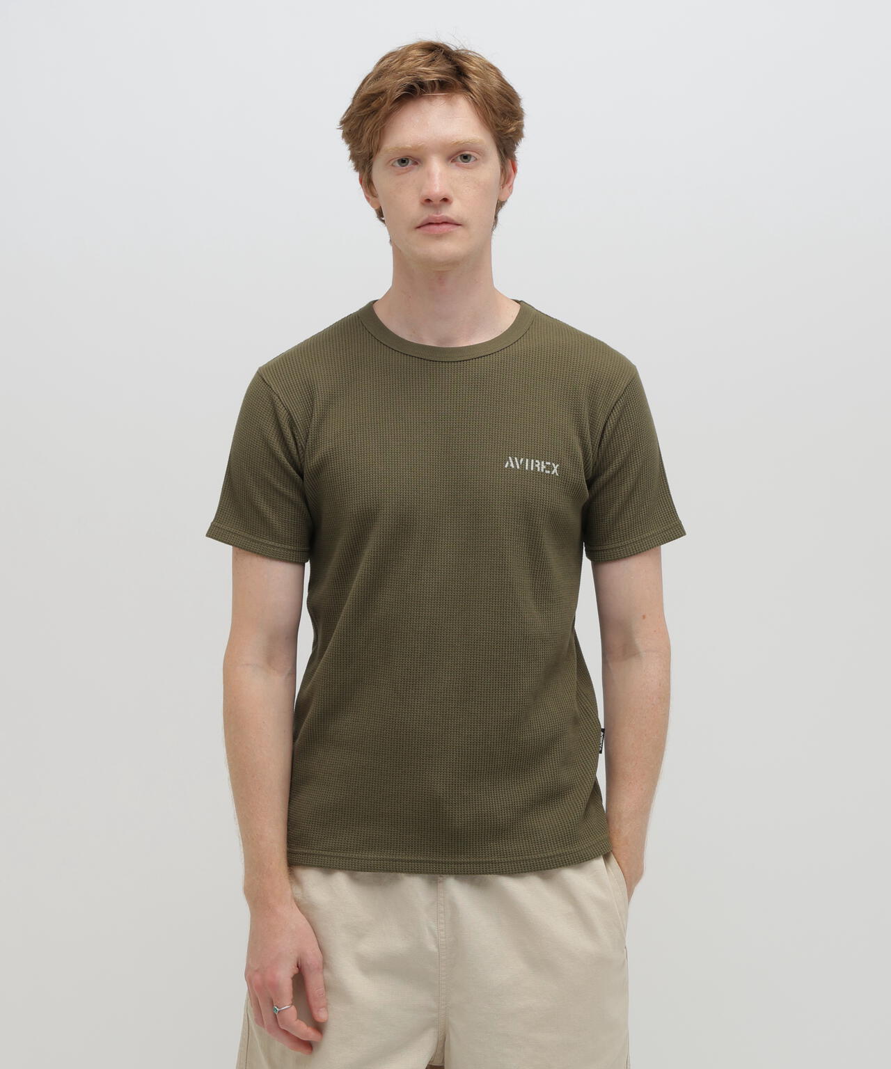 《WEB&DEPOT限定》WAFFLE CREW LOGO T-SHIRT