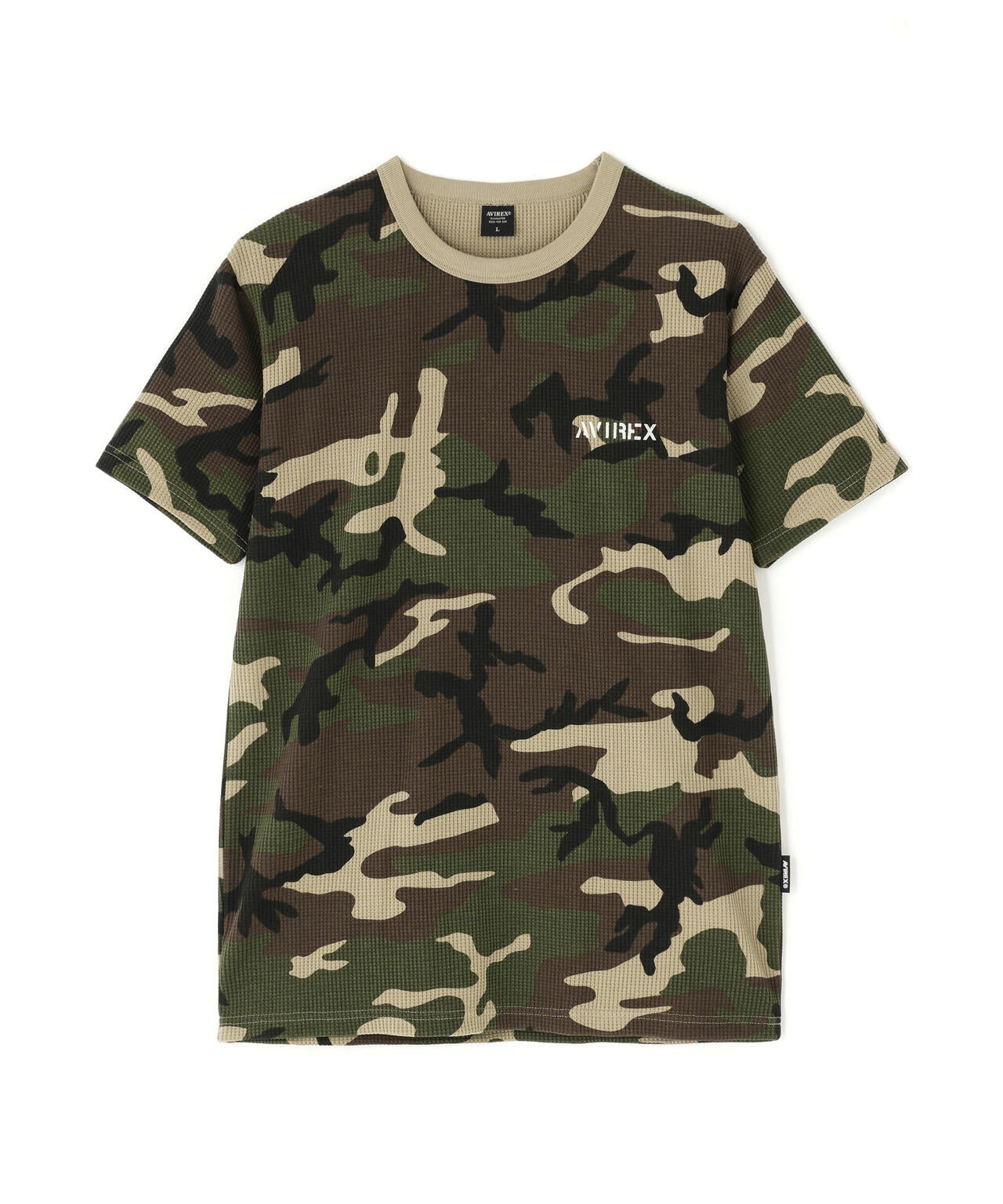 《WEB&DEPOT限定》WAFFLE CREW LOGO T-SHIRT