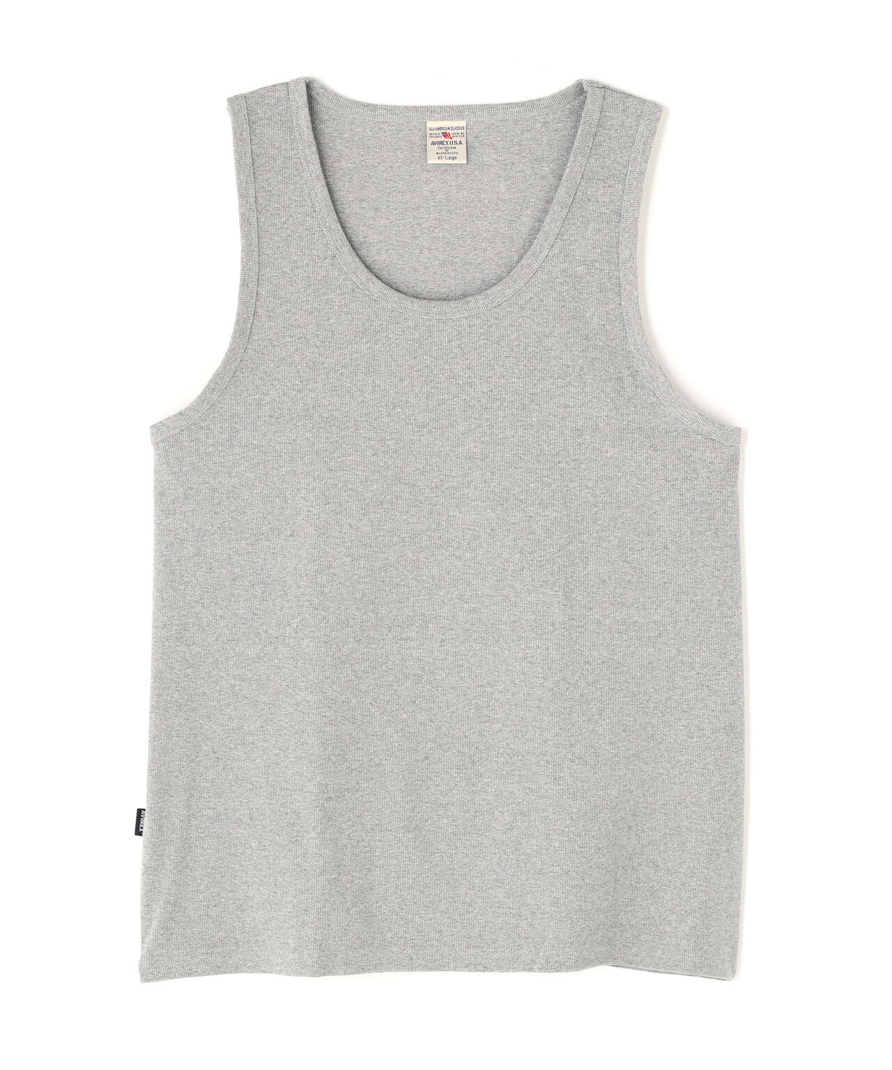 《DAILY/デイリー》BIG SIZE RIB TANK TOP