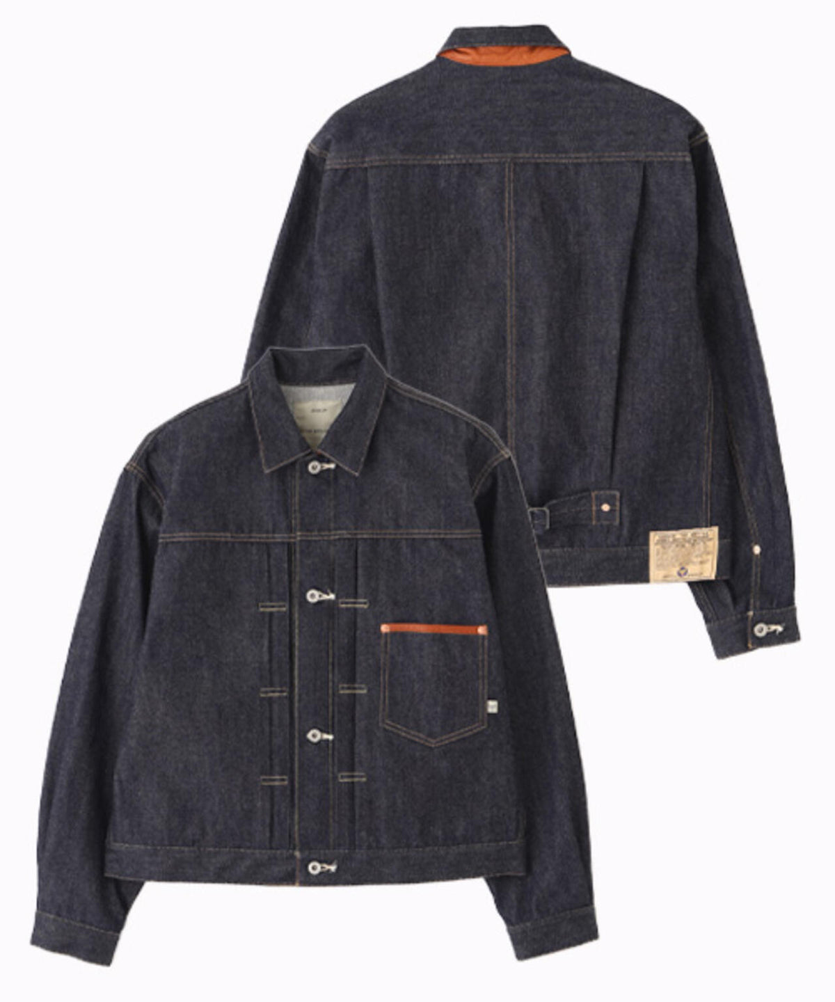AVIREX HERITAGE DENIM Type-1 JACKET ”LEATHER”