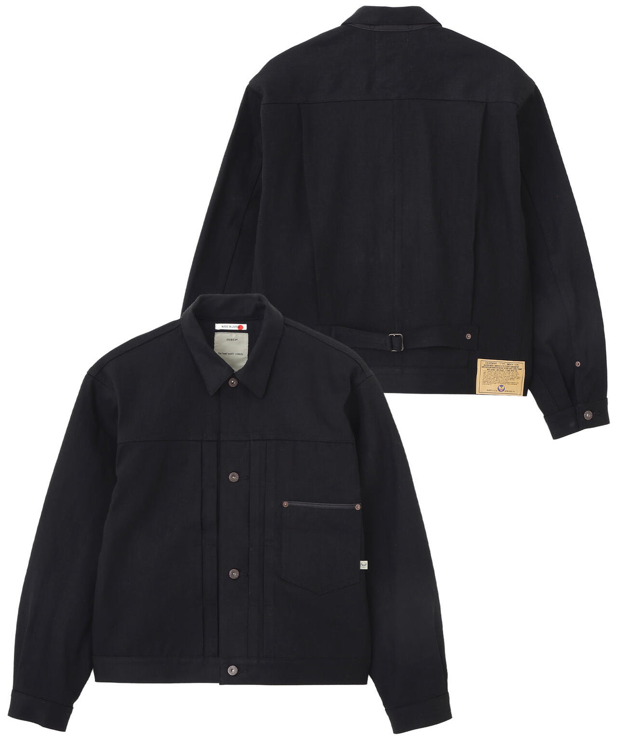 HERITAGE DENIM JACKET Type-1 ”BLACK”