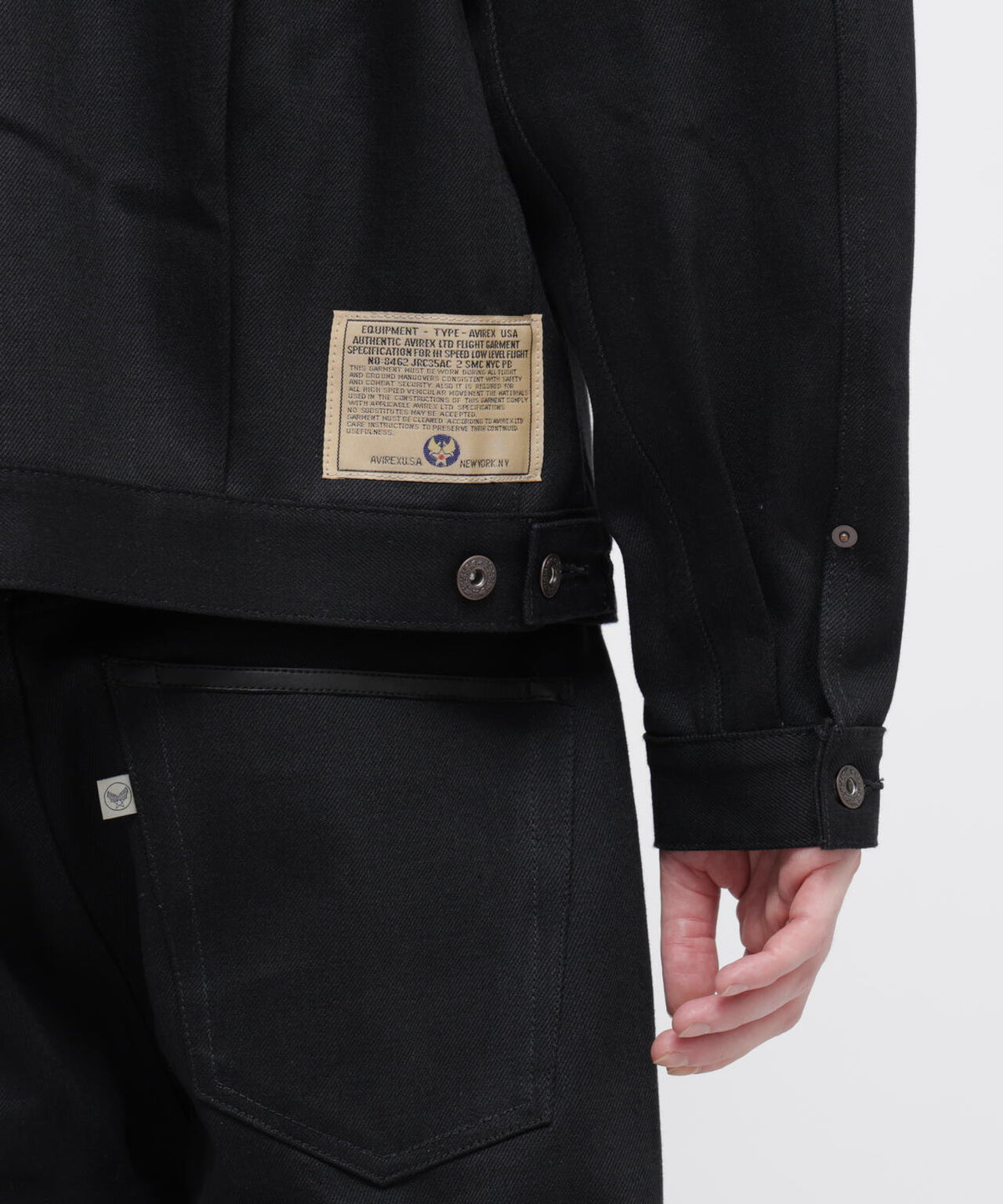 HERITAGE DENIM JACKET Type-2 ”BLACK”
