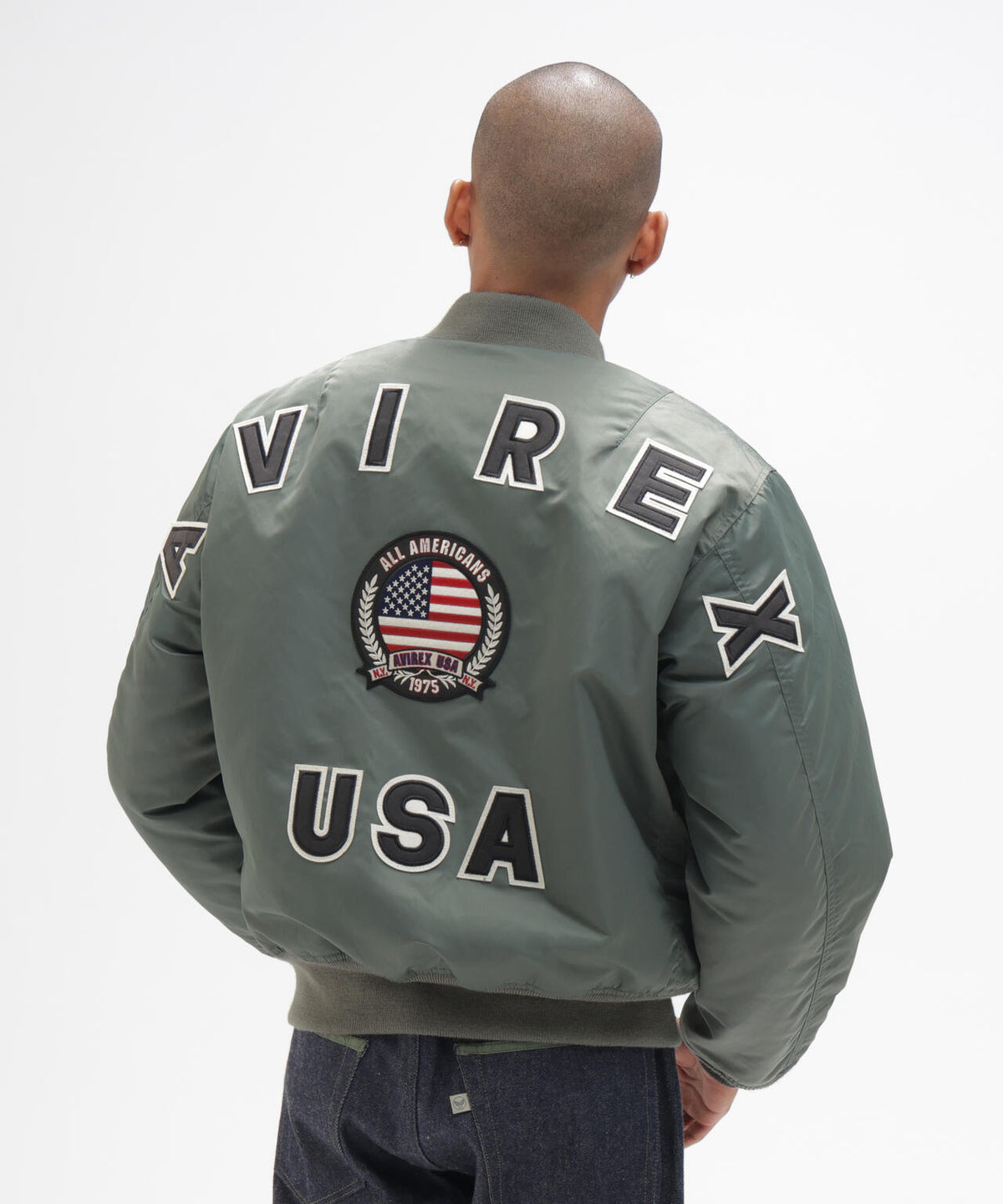MA-1 BIG LOGO ”FLAG”