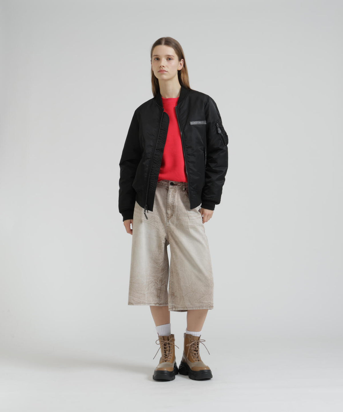 《WOMAN/直営店限定》MA-1 BIG LOGO FLAG