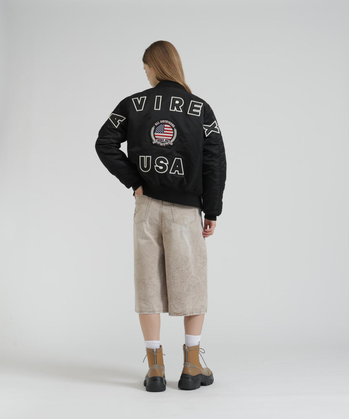 《WOMAN/直営店限定》MA-1 BIG LOGO FLAG