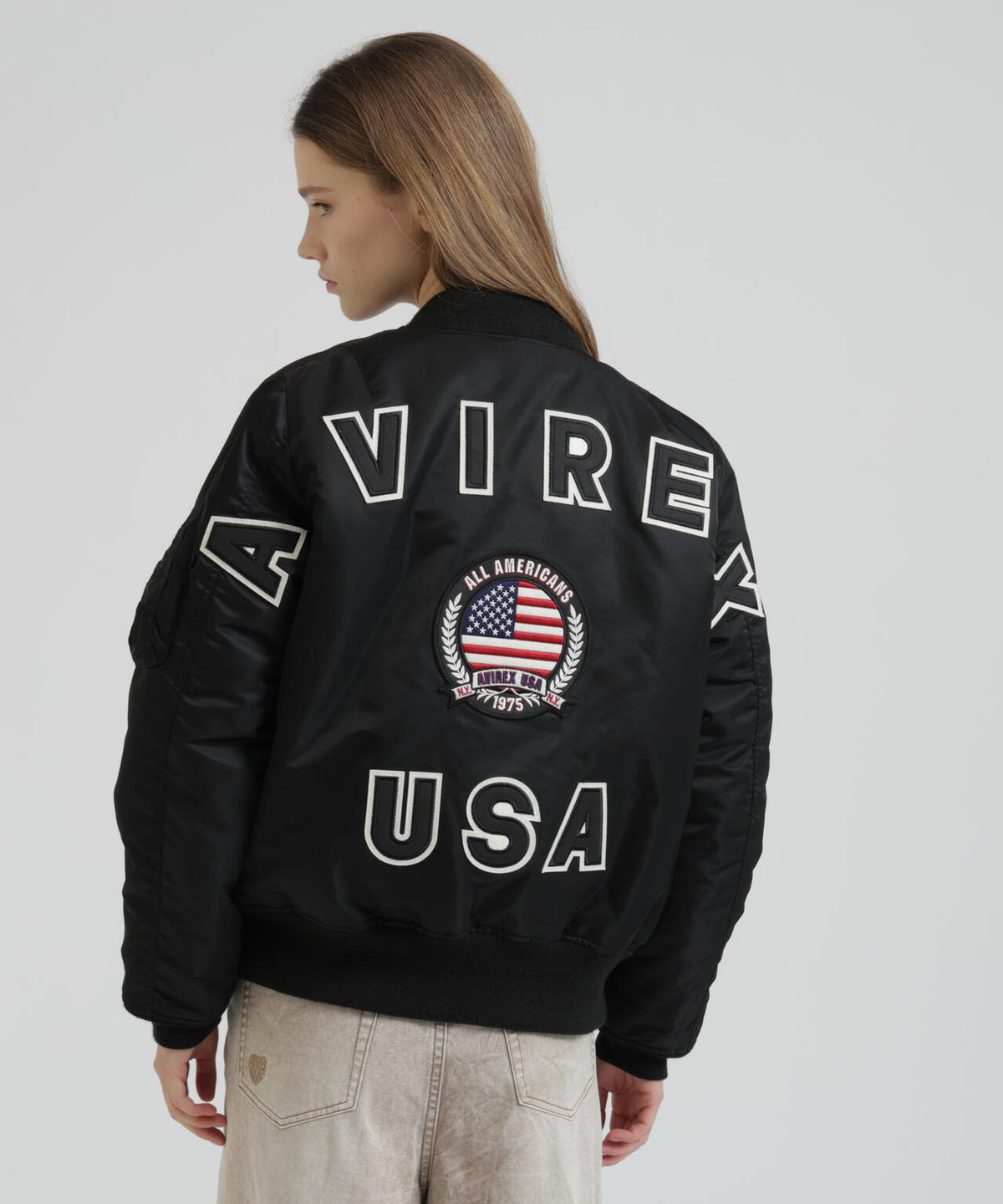 《WOMAN/直営店限定》MA-1 BIG LOGO FLAG