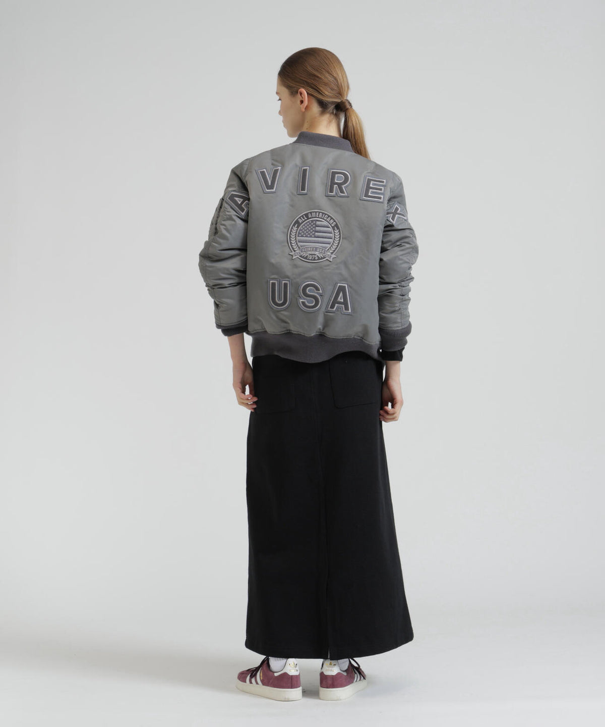 《WOMAN/直営店限定》MA-1 BIG LOGO FLAG