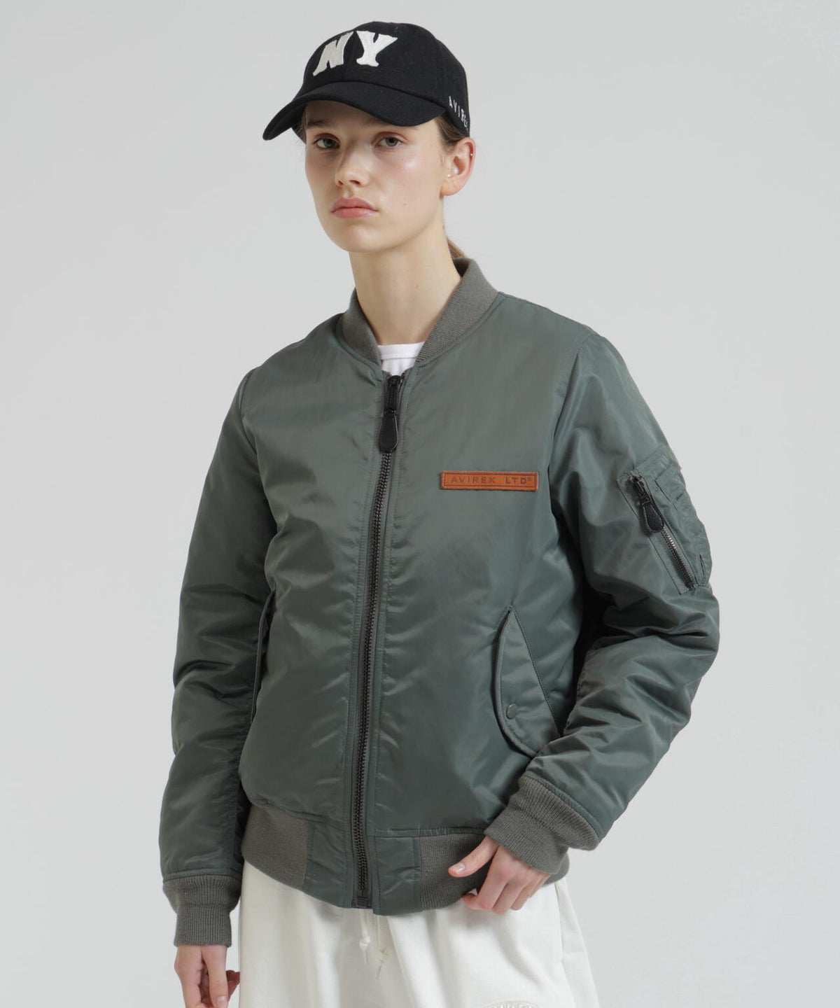 《WOMAN/直営店限定》MA-1 BIG LOGO FLAG
