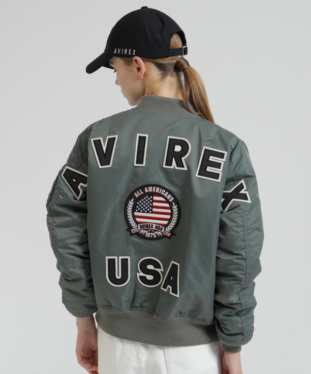 《WOMAN/直営店限定》MA-1 BIG LOGO FLAG