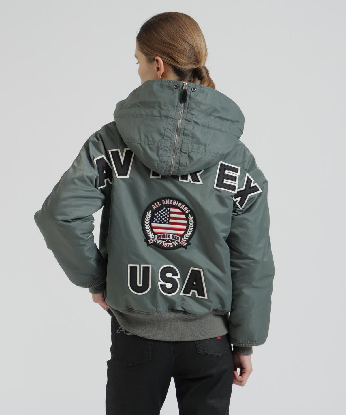 《WOMAN/直営店限定》N-2B BIG LOGO FLAG