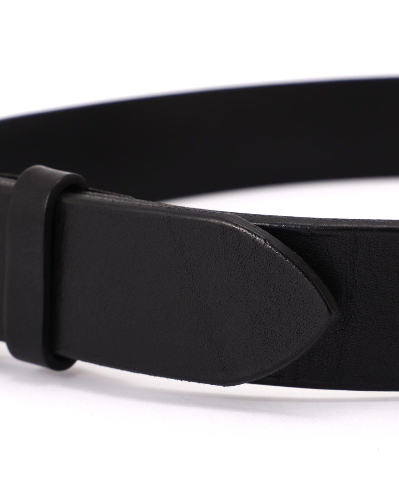 《直営店限定》COW LEATHER BELT DOUBLE PIN