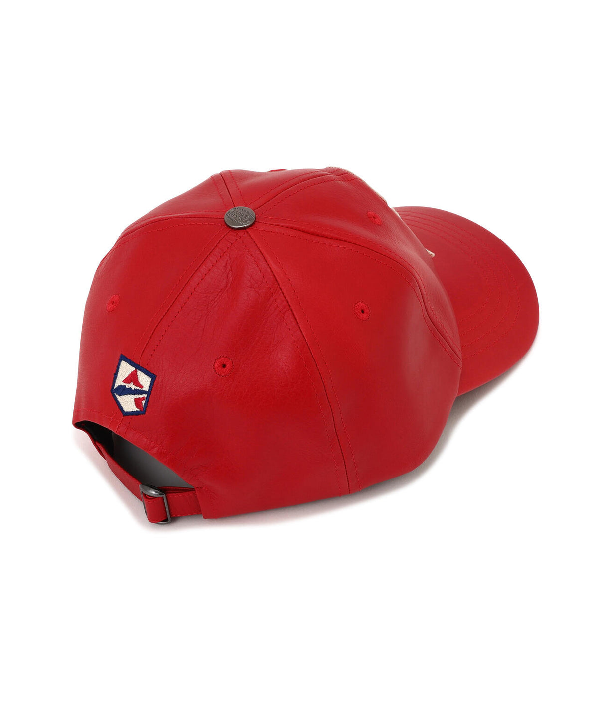VARSITY LEATHER CAP ”SIGNATURE LOGO”