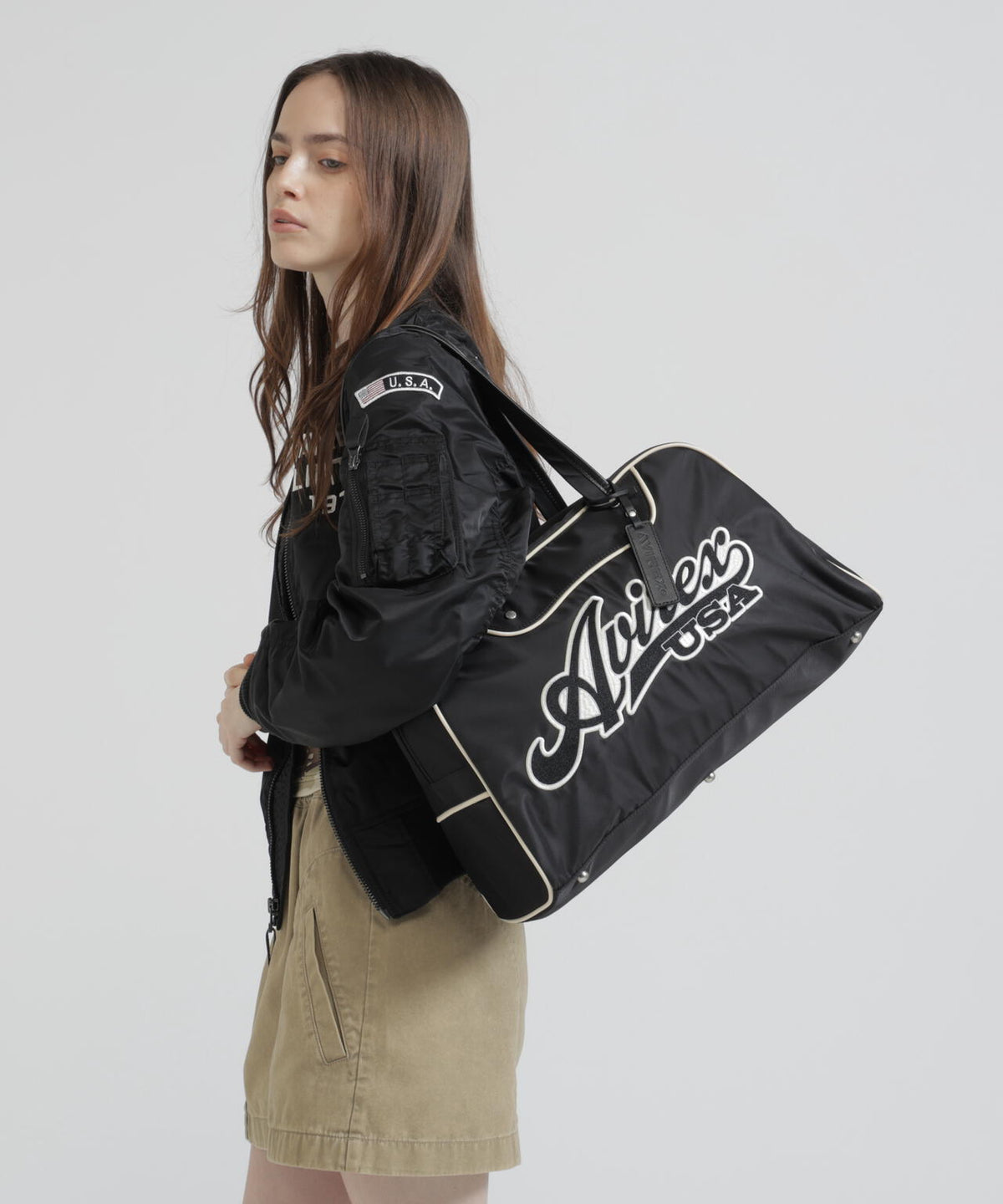 《WEB&DEPOT限定》LOGO BOSTON BAG