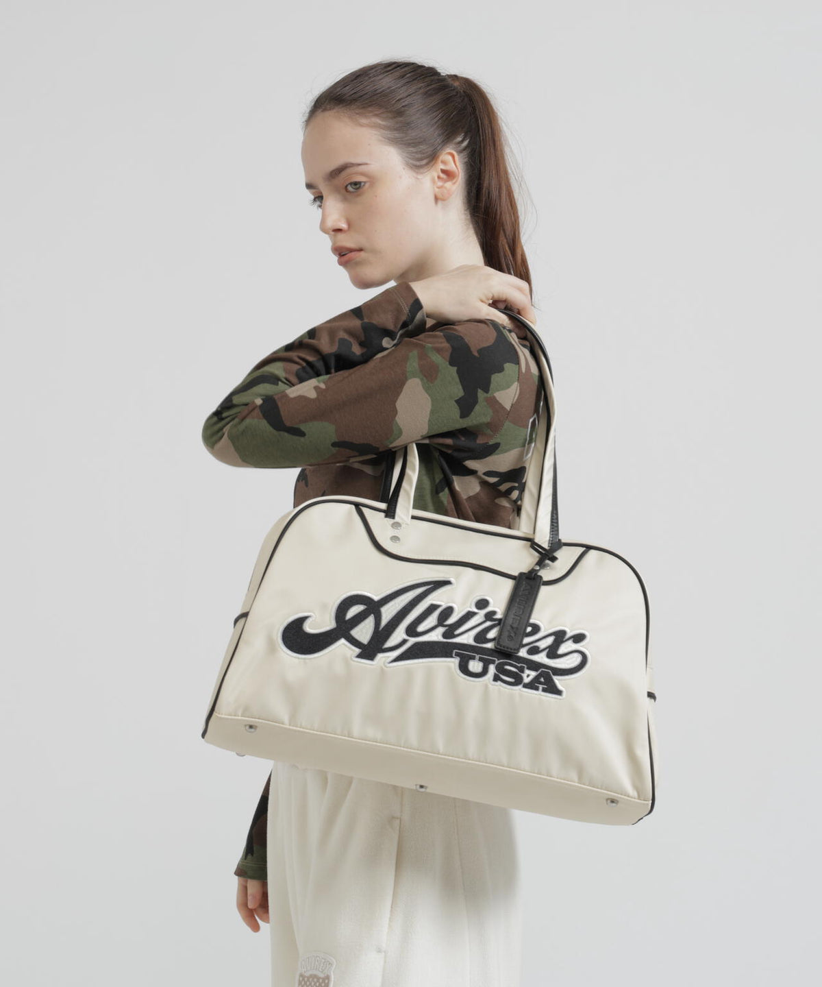 《WEB&DEPOT限定》LOGO BOSTON BAG