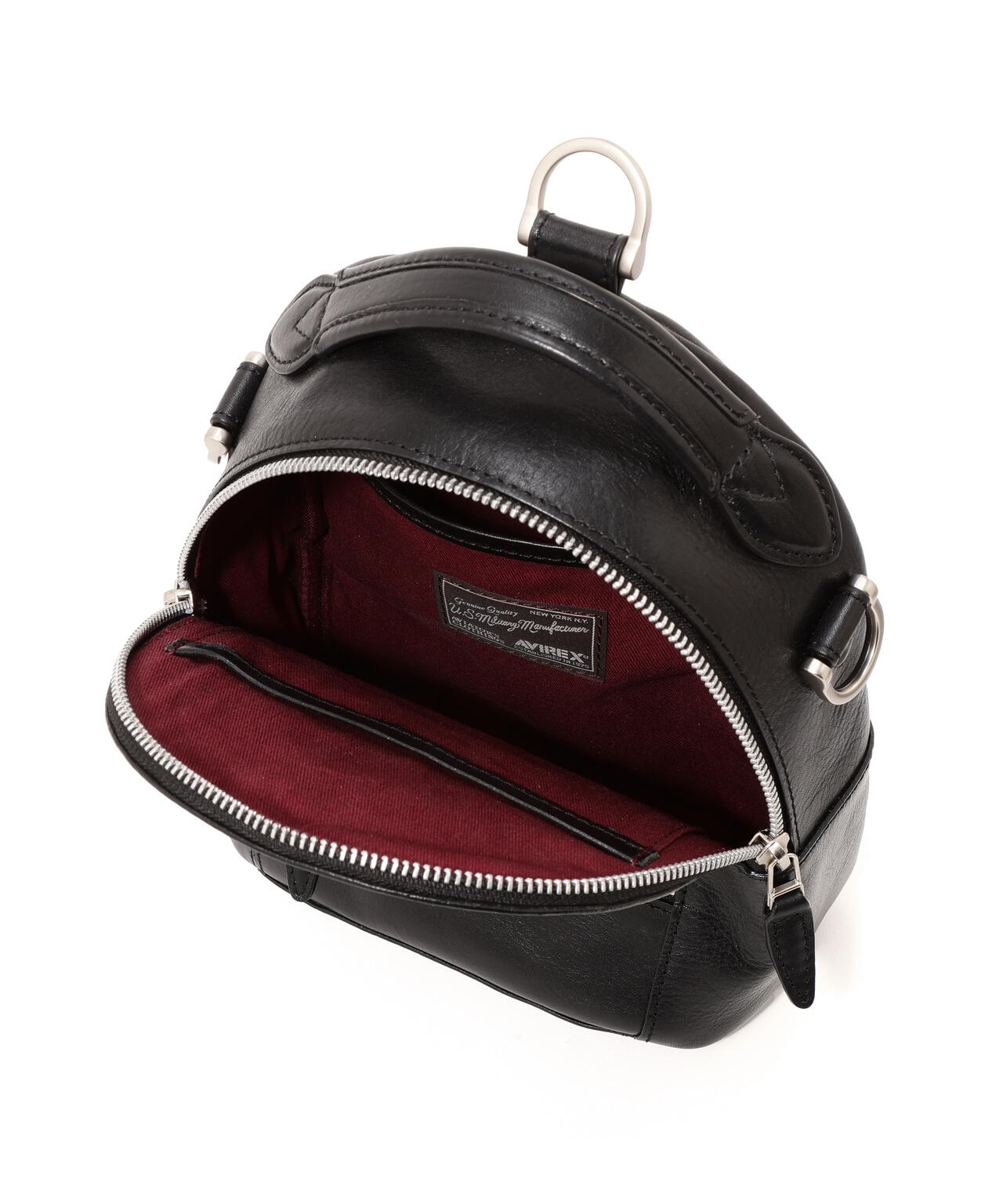 《直営店限定》VARSITY LEATHER MINI BACKPACK/AVX 5653