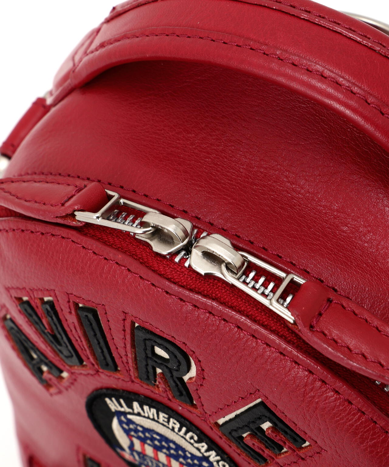 《直営店限定》VARSITY LEATHER MINI BACKPACK/AVX 5653