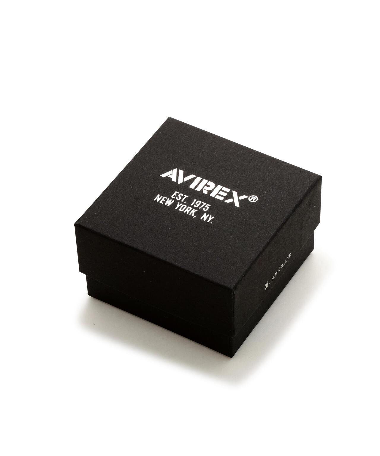 《AVIREX by J.H.M CO.，LTD.》MATERIAL COMBI SIGNET RING ”USN”