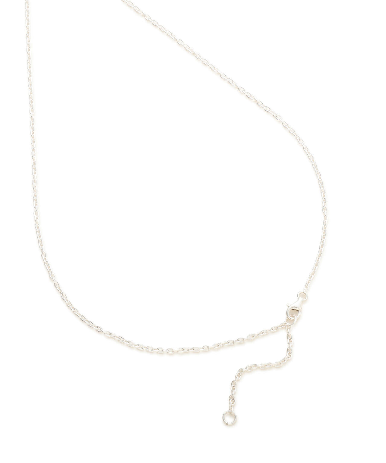 《AVIREX by J.H.M CO.，LTD.》STERLING SILVER COLLEGE NECKLACE ONYX ”USAF”