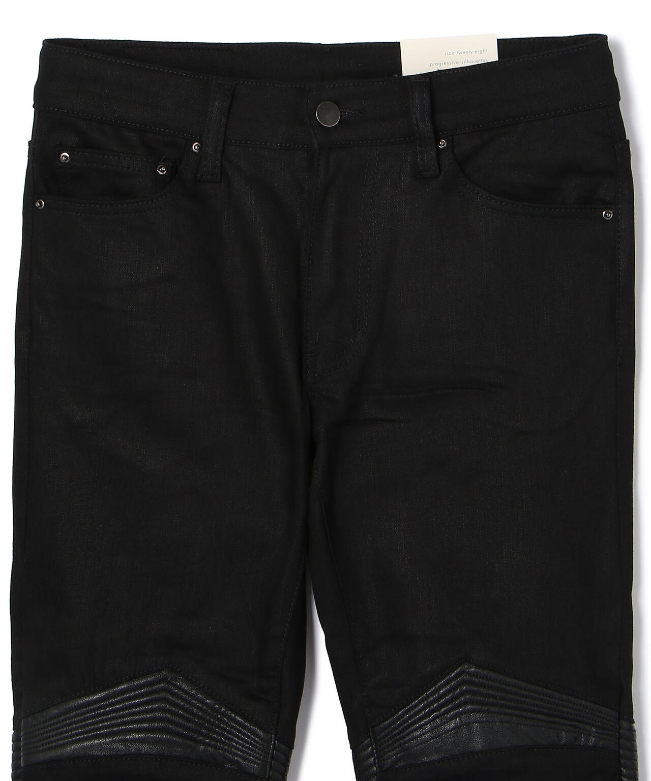 mnml/ミニマル/X186 STRETCH MOTO DENIM(20ML-SP750D)/ジップデニムパンツ