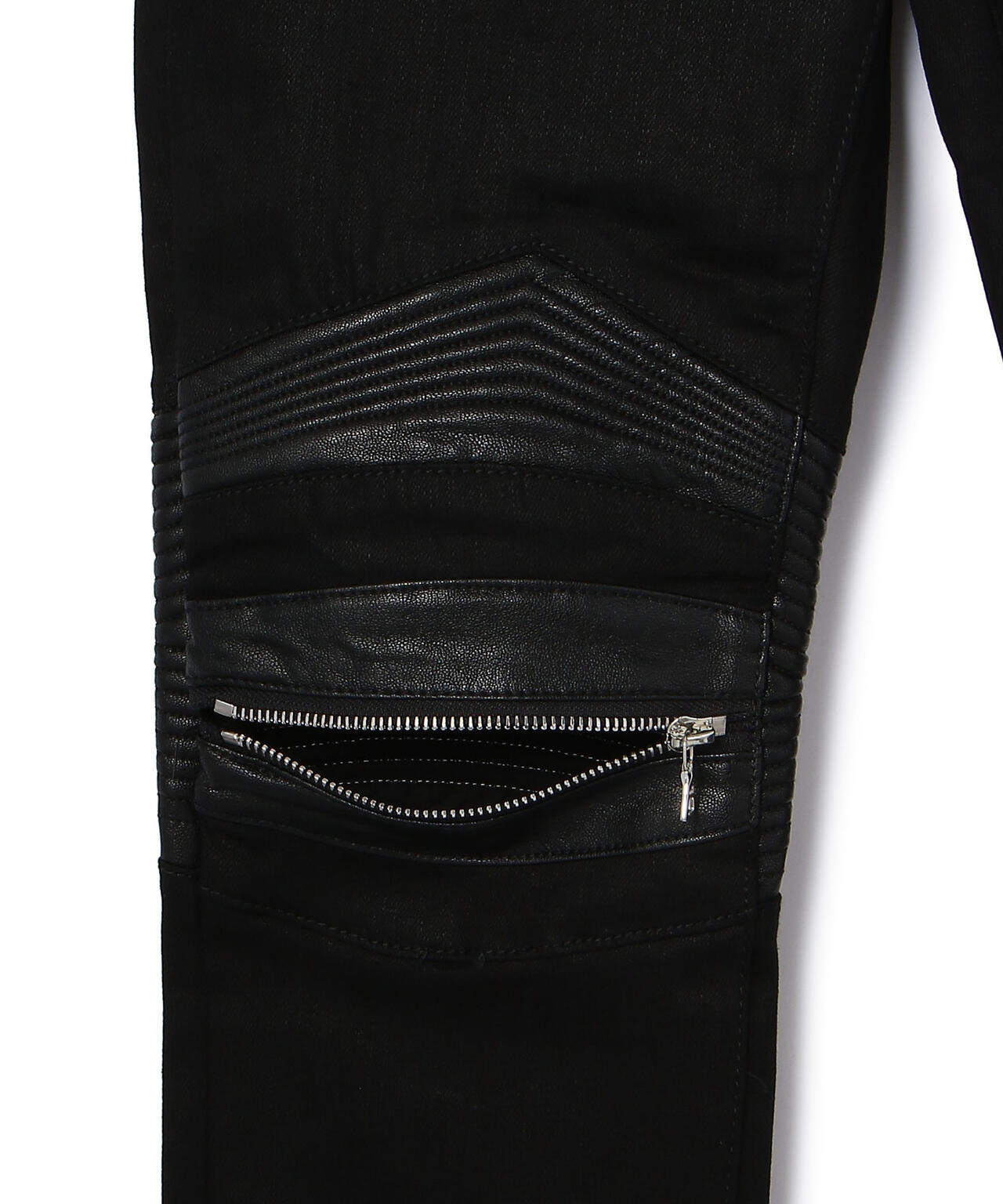 mnml/ミニマル/X186 STRETCH MOTO DENIM(20ML-SP750D)/ジップデニムパンツ