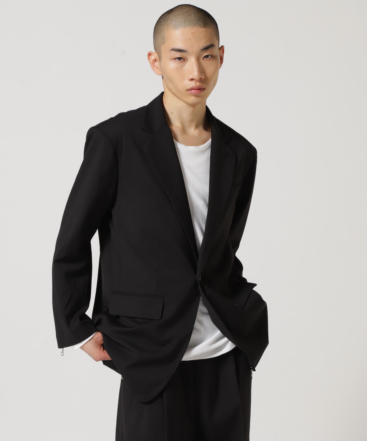 Dankeschon/ダンケシェーン/TR ZIP JACKET/テーラードジップジャケット