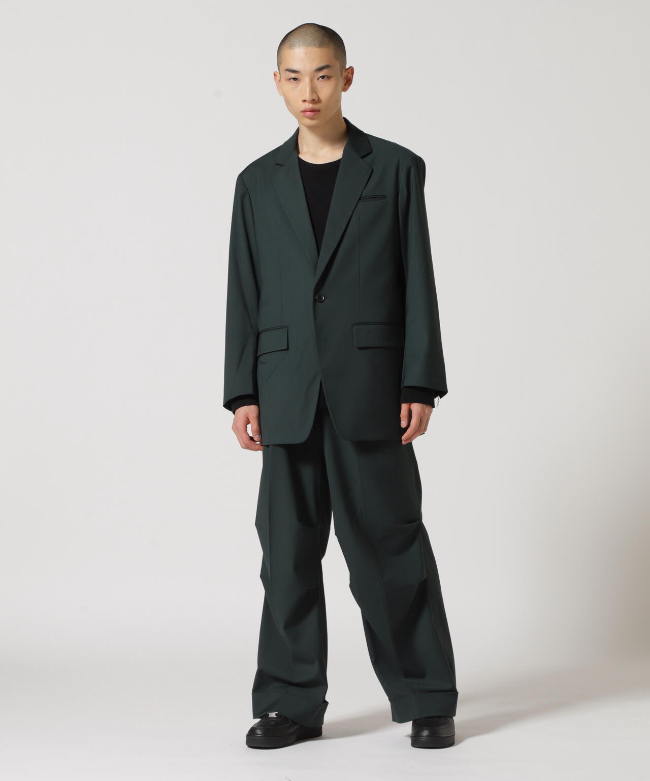 Dankeschon/ダンケシェーン/TR ZIP JACKET/テーラードジップジャケット