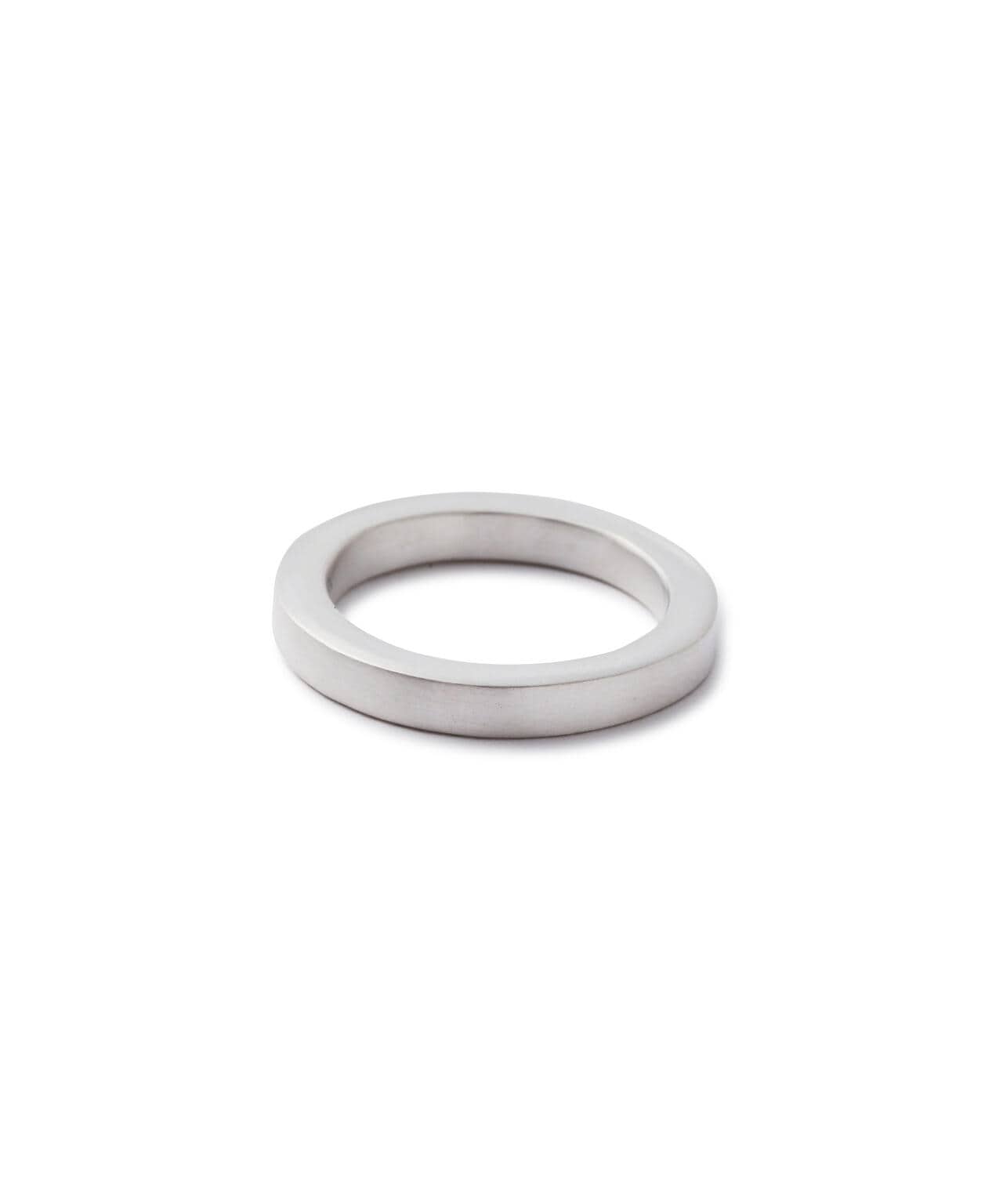 20/80/トゥエンティーエイティー/STERLING SILVER SQUARE RING 3mm WIDTH