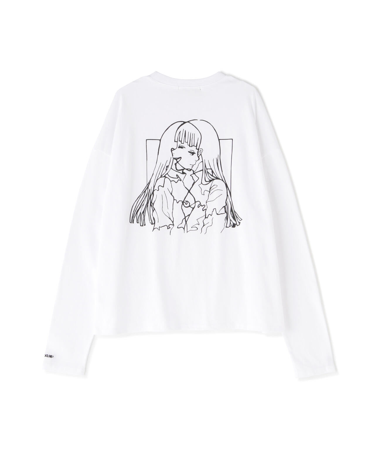 gibous×LHP/ギボス×エルエイチピー/Twins girl long Tshirt/コラボロングスリーブTシャツ