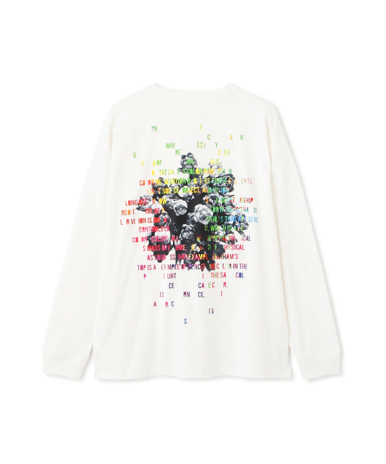 A4A/エーフォーエー/ROSE LS TEE/ロングスリーブTシャツ