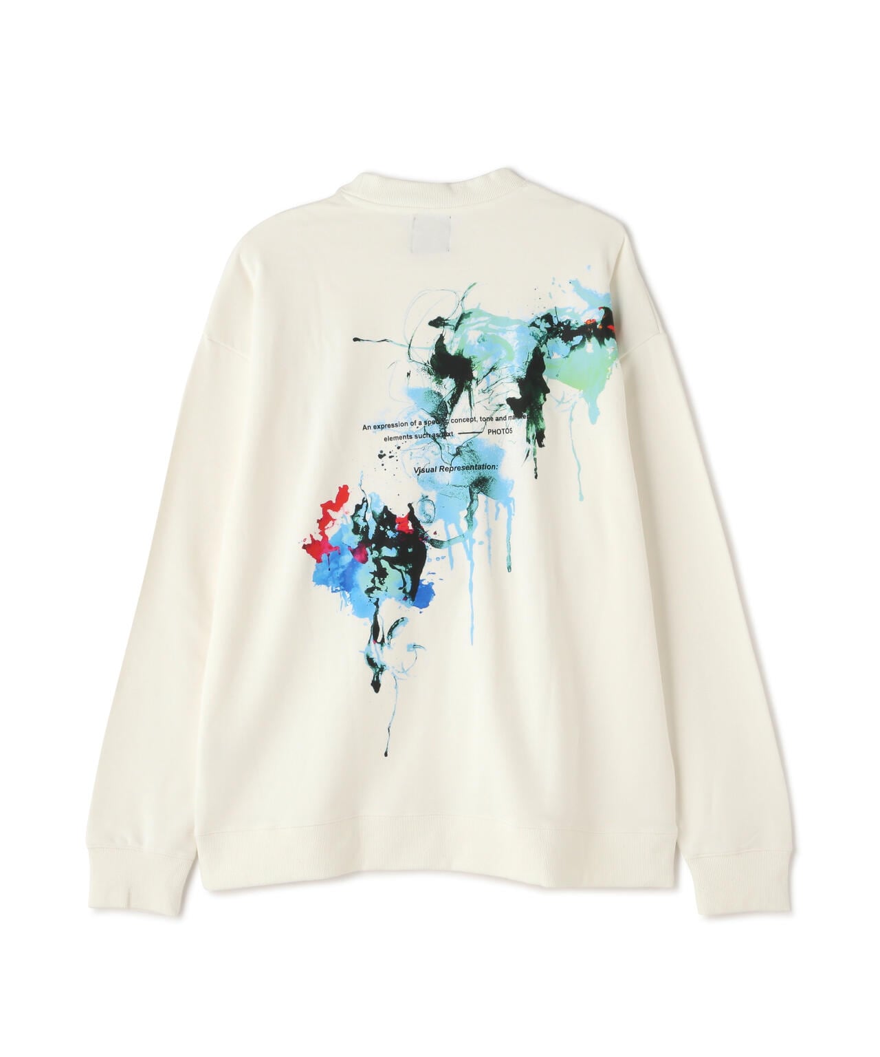 【WEB&DEPOT限定】A4A/エーフォーエー/SPLASH SWEAT CREWNECK/クルーネックスウェット