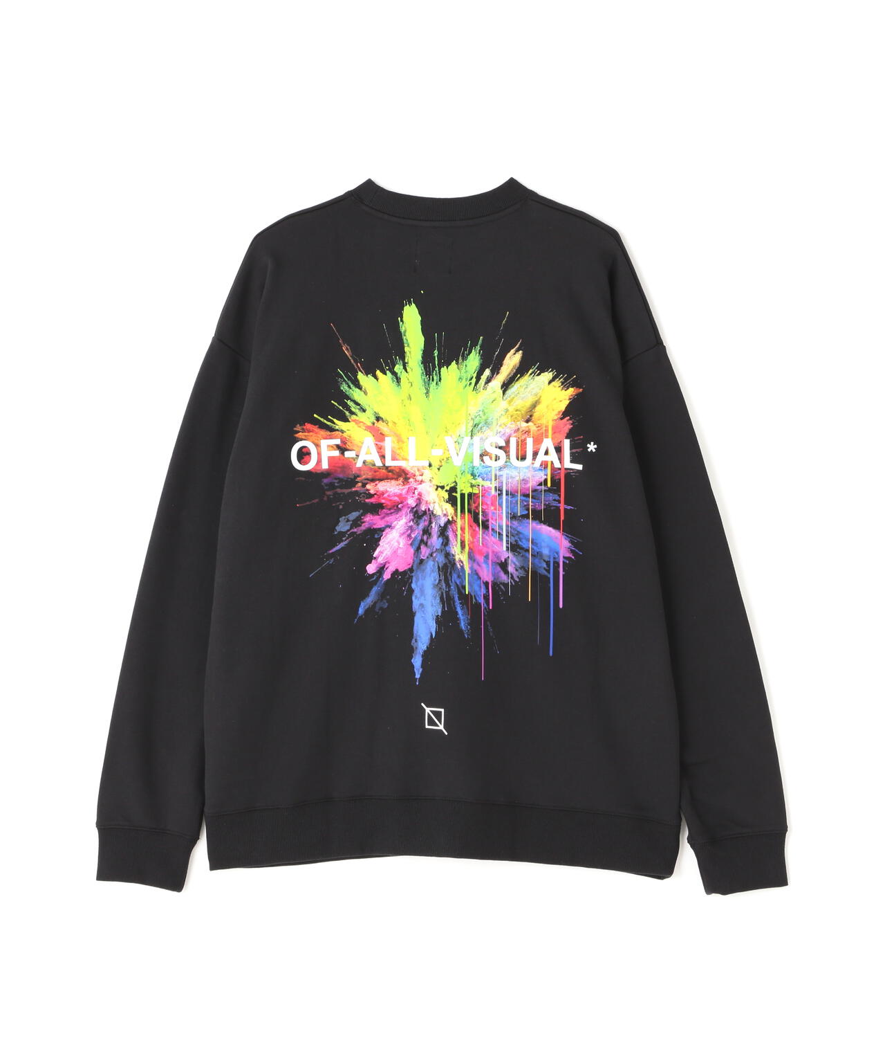 【WEB&DEPOT限定】/A4A/エーフォーエー/PAINT SWEAT CREWNECK/ペイントスウェットクルーネック