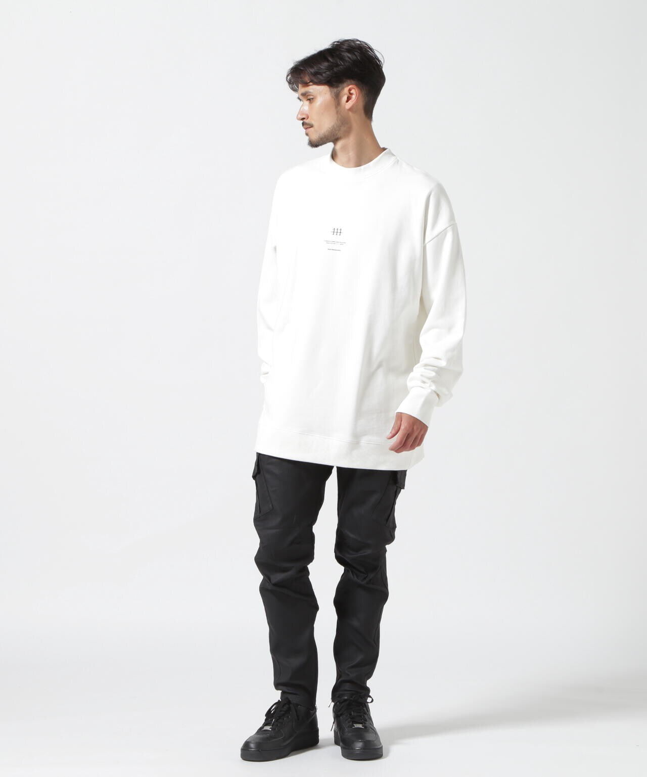 【WEB&DEPOT限定】/A4A/エーフォーエー/PAINT SWEAT CREWNECK/ペイントスウェットクルーネック