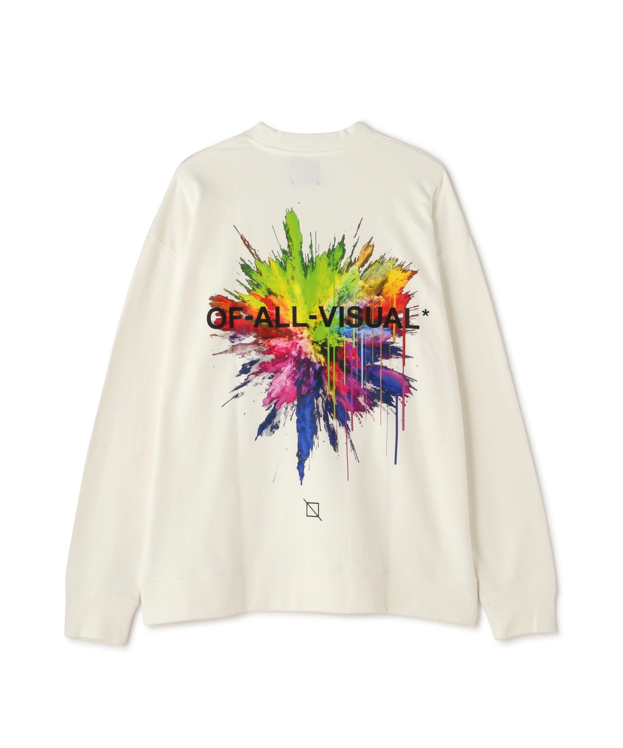 【WEB&DEPOT限定】/A4A/エーフォーエー/PAINT SWEAT CREWNECK/ペイントスウェットクルーネック