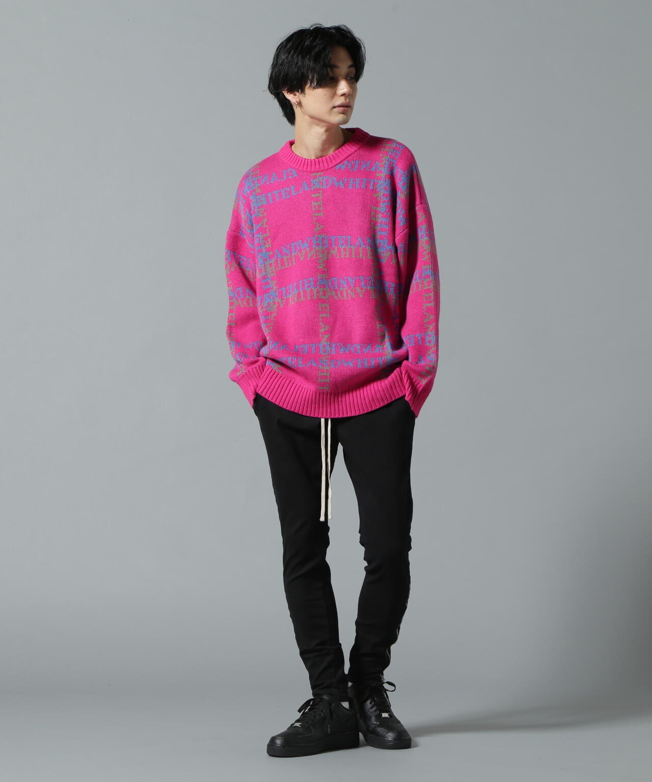 【WEB&DEPOT限定】WHITELAND/ホワイトランド/LOGO CHECK CN