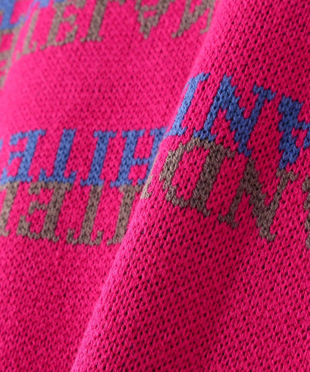【WEB&DEPOT限定】WHITELAND/ホワイトランド/LOGO CHECK CN