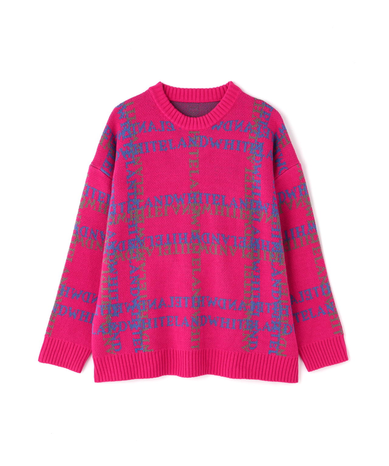【WEB&DEPOT限定】WHITELAND/ホワイトランド/LOGO CHECK CN