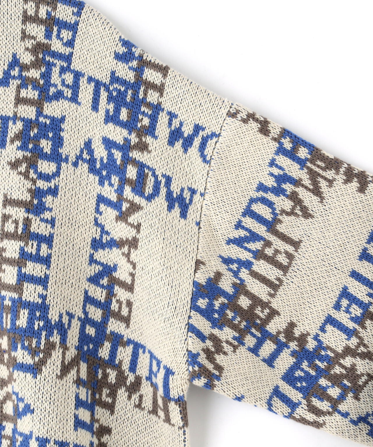 【WEB&DEPOT限定】WHITELAND/ホワイトランド/LOGO CHECK CN