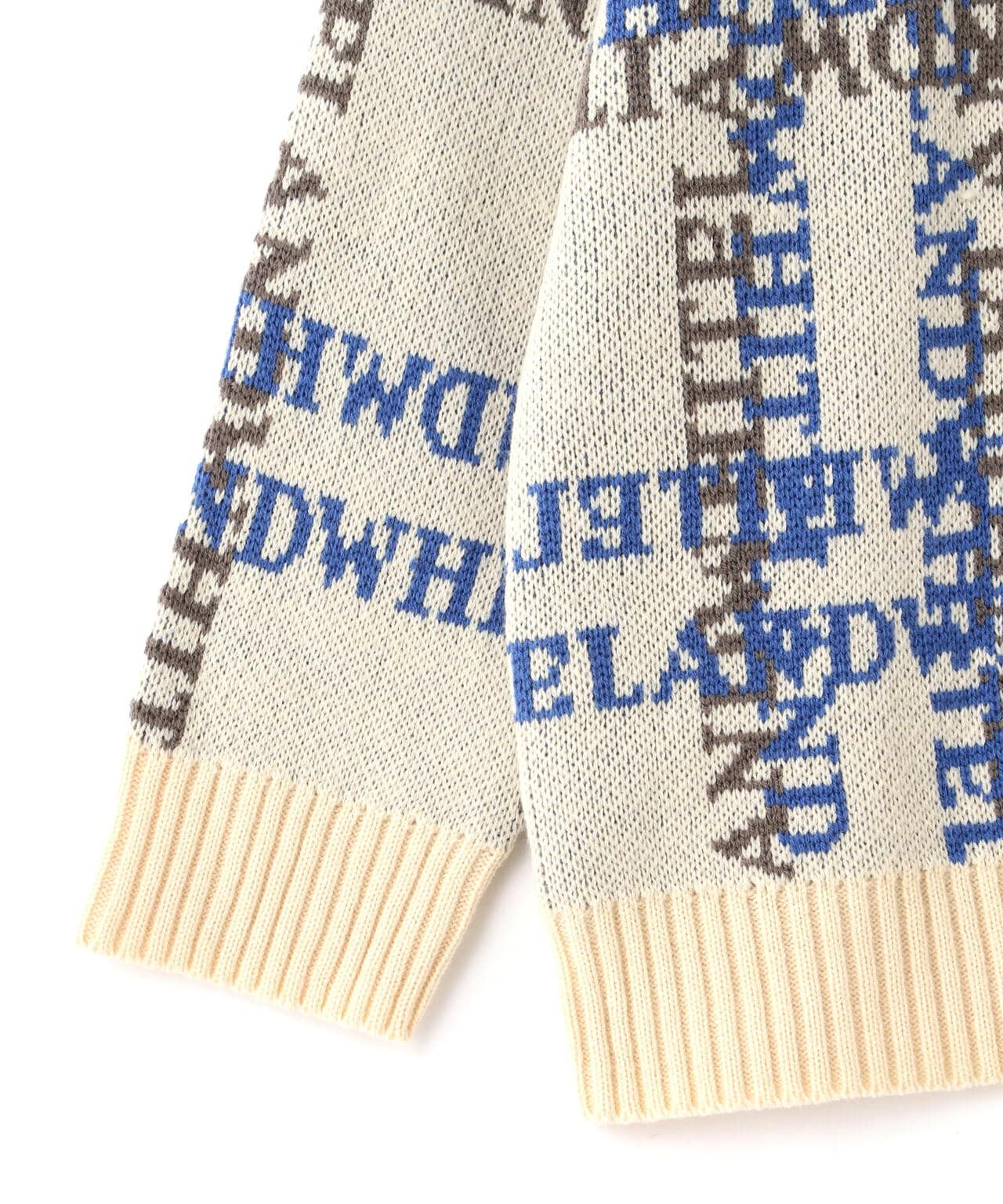 【WEB&DEPOT限定】WHITELAND/ホワイトランド/LOGO CHECK CN