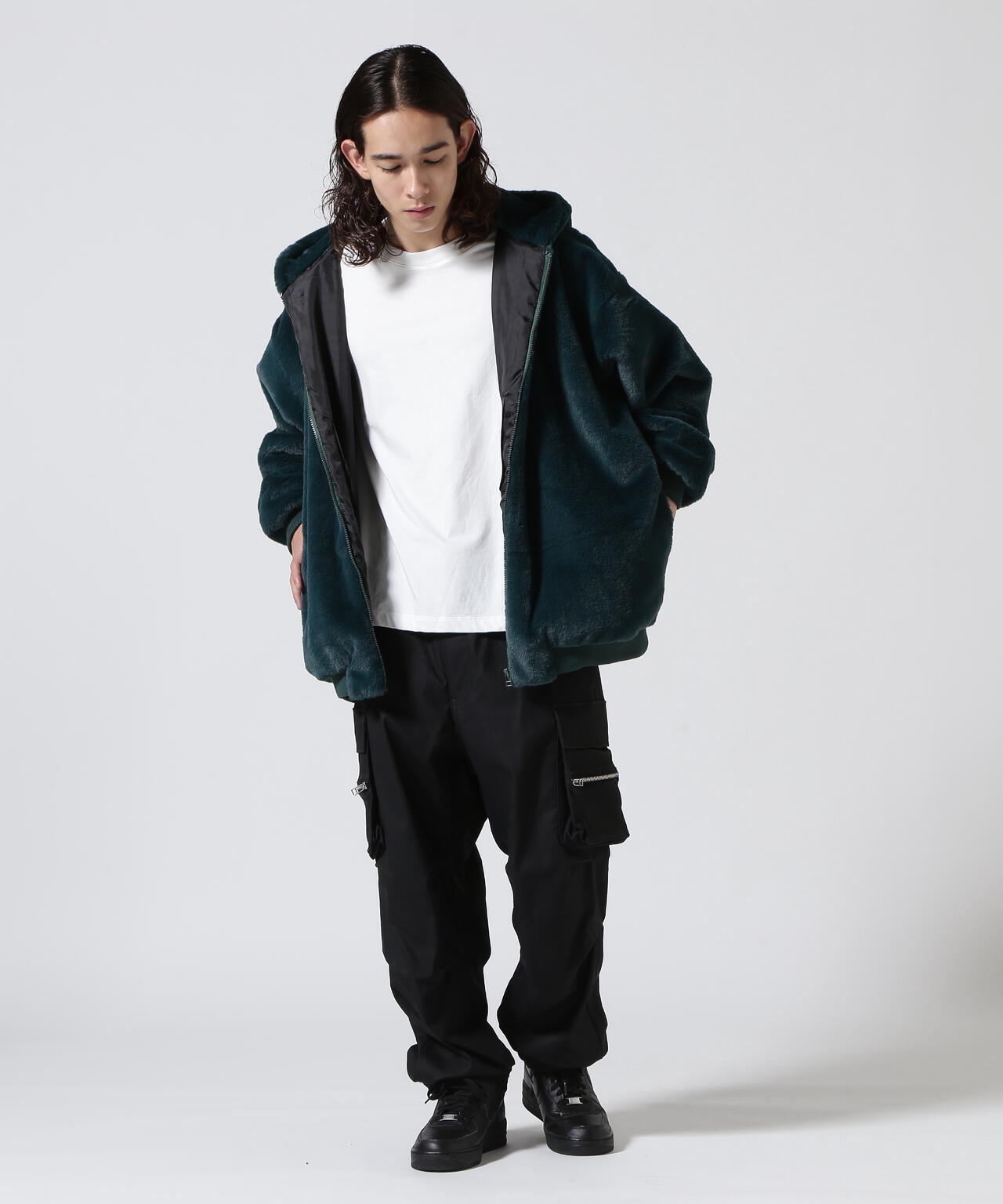 【WEB&DEPOT限定】DankeSchon/ダンケシェーン/ECO FUR BLOUSON