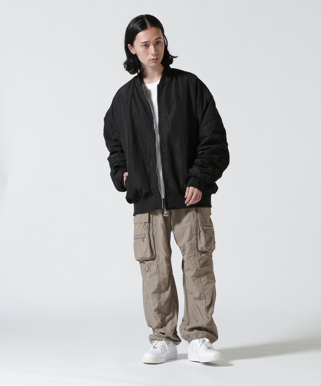WEB&DEPOT限定/DankeSchon/ダンケシェーン/NYLON MA-1