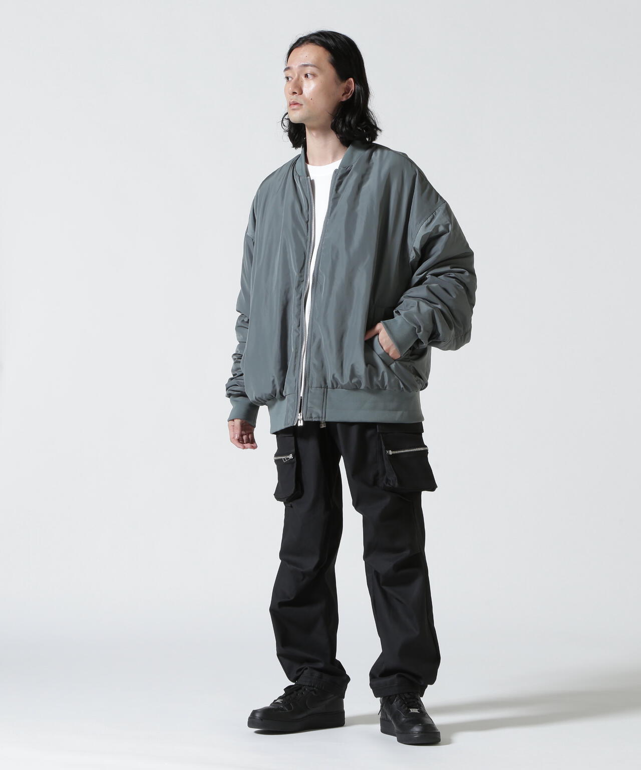 WEB&DEPOT限定/DankeSchon/ダンケシェーン/NYLON MA-1