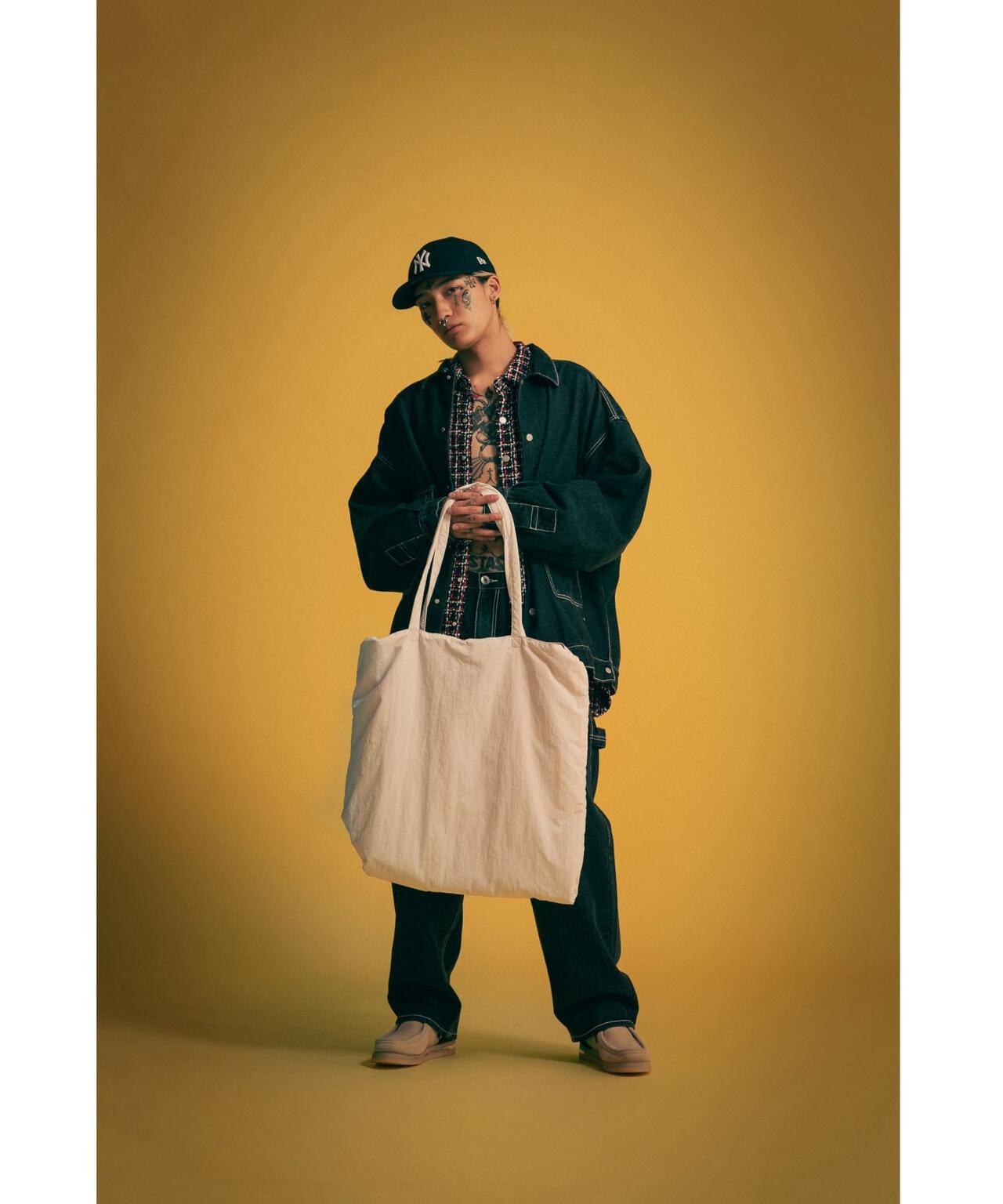 DankeSchon/ダンケシェーン/RV WASHER NYLON BAG/リバーシブルウォッシャーナイロンバッグ
