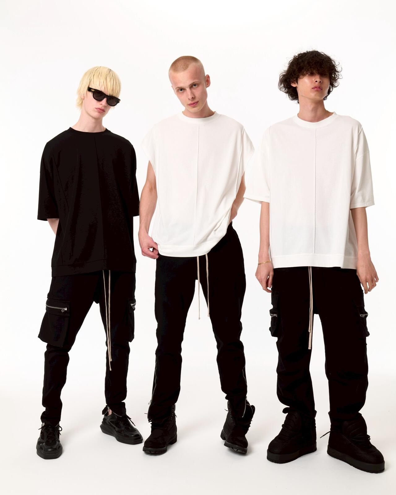 DankeSchon/ダンケシェーン/PREMIUM TC BLACK FLAP PANTS/フラップパンツ