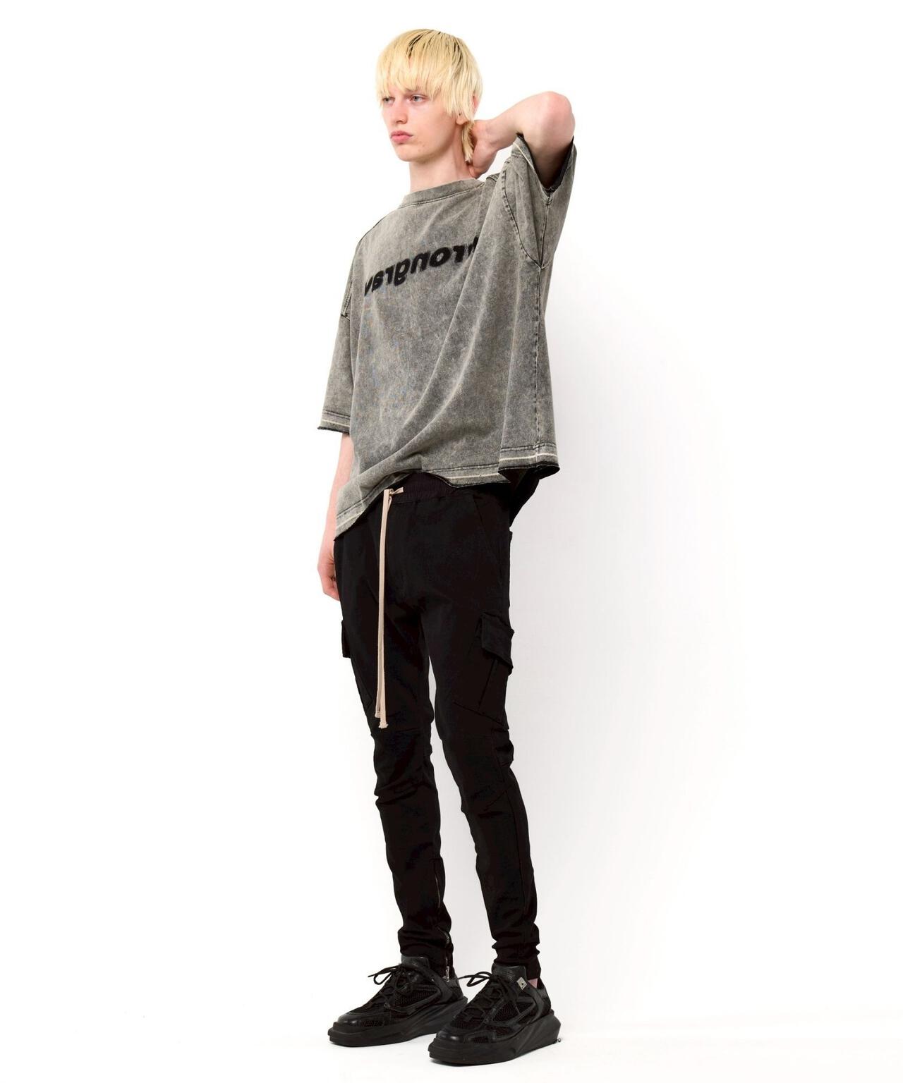 DankeSchon/ダンケシェーン/PREMIUM TC BLACK ZIP CARGO PANTS/ジップカーゴパンツ