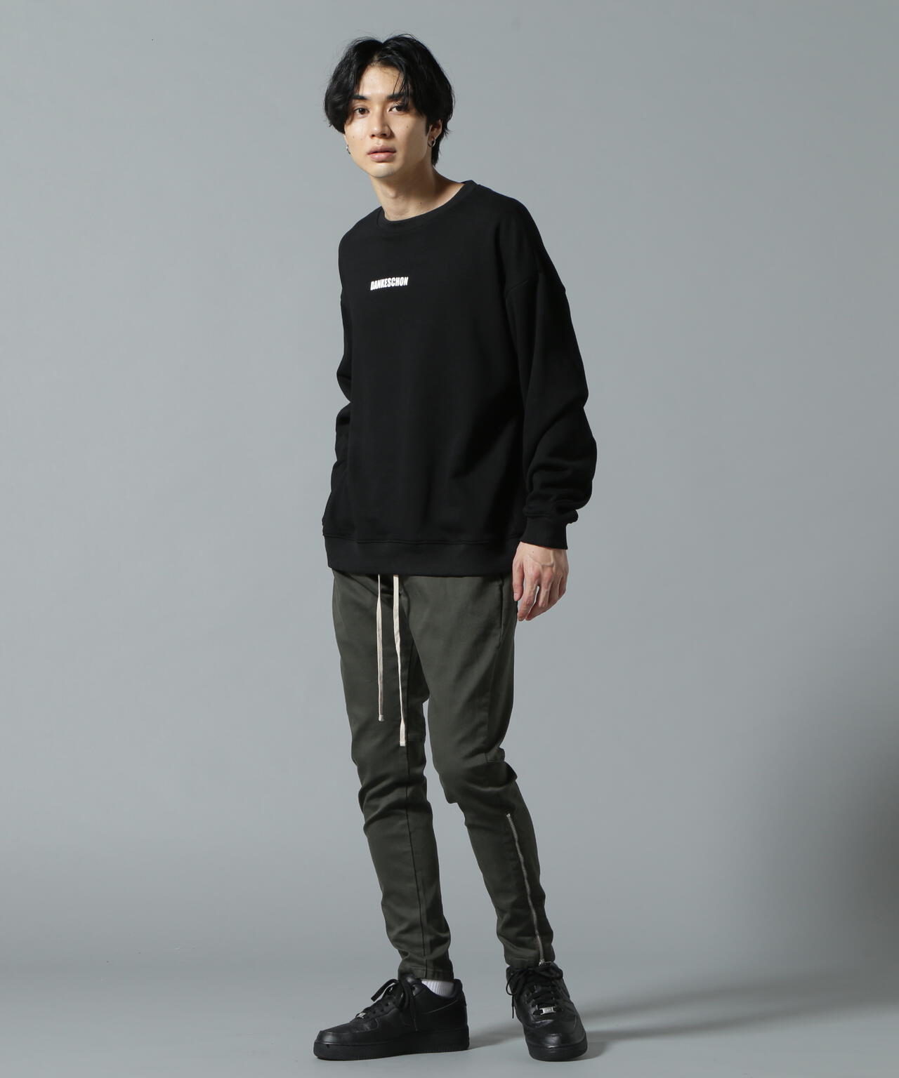 【WEB&DEPOT限定】DankeSchon/ST TWILL OUTZIP PANTS